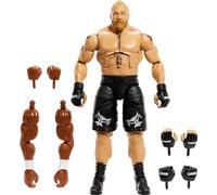 Mattel WWE Elite Collection - Royal Rumble Brock Lesnar, action figure snodata con tecnologia TrueFX, include pezzi per costruire un altro personaggio, giocattolo per bambini, 8+ anni, HVF78