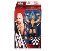 Mattel WWE Elite Collection - "Stone Cold" Steve Austin Set Greatest Hits 2025, personaggio collezionabile e accessori inclusi, 25 punti di articolazione e mani intercambiabili, 8+ anni, JHT58