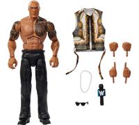 Mattel WWE Elite Collection - The Rock, personaggio collezionabile Series 115, action figure articolata e con mani intercambiabili, giocattolo per bambini, 8+ anni, JCJ00
