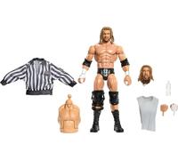 Mattel WWE Elite Collection - Triple H Premium Live Event, action figure e accessori SummerSlam inclusi, pezzi per costruire Jesse "The Body" Ventura, 8+ anni, JHX80
