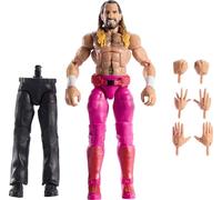 Mattel Figura WWE Elite Seth 'Freakin' Rollins – accessori Live Event, pezzi Howard Finkel – Nuovo