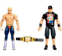 Mattel WWE Main Event Showdown John Cena Vs The American Nightmare Cody Rhodes 2 pezzi