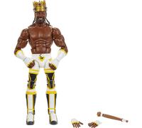 Mattel WWE King Woods Elite Collection Actionfigur, Deluxe-Artikulation und lebensechte Details, mit kultigem Zubeh r, 15 cm