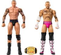 Mattel WWE Main Event - CM Punk vs Randy Orton, set da collezione Series #19 Championship Showdon con 2 personaggi articolati e accessori inclusi, giocattolo per bambini, 6+ anni, JCV71