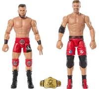 Mattel WWE Main Event Showdown Action Figure 2-Pack con Accessori, Serie #22 Austin Theory & Grayson Waller Set da collezione, 15,2 cm