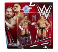 Mattel WWE Main Event Showdown - Confezione da 2 Personaggi con Accessorio
