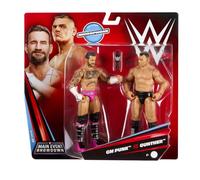 Mattel WWE Main Event Showdown - Confezione da 2 Personaggi con Accessorio