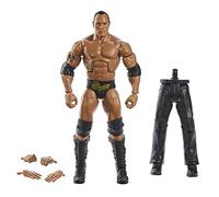 WWE Elite THE ROCK DWAYNE JOHNSON WrestleMania 39 Action Figure Wrestling Mattel