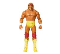 Mattel WWE - Personaggio Hulk Hogan, action figure da collezione alta 15+ cm con tecnologia TrueFX, costume da combattimento e 10 punti di articolazione, giocattolo per bambini, 6+ anni, HKP39