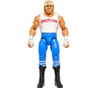 Mattel WWE - Personaggio Hulk Hogan, action figure da collezione alta 15+ cm con tecnologia TrueFX, costume da combattimento e 10 punti d'articolazione, giocattolo per bambini, 6+ anni, HTW19