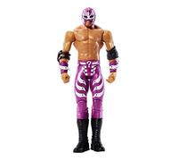 Mattel WWE - Rey Mysterio action figure, snodato, con costume da combattimento autentico, da collezione, Giocattolo per Bambini 6+ Anni, HDD29
