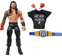 Mattel WWE Roman Reigns Top Picks Elite Collection Action Figure, articolazione e dettagli realistici, accessori intercambiabili, 15,2 cm (HKN55)