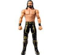Mattel WWE - Seth Rollins Serie Main Event, personaggio collezionabile alto 15+ cm con 10 punti d'articolazione e aspetto realistico, giocattolo per bambini, 6+ anni, JCV33