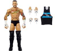 Mattel WWE Top Picks Elite Action Figure & Accessories Set, CM Punk 6" da collezione con mani intercambiabili, anello ingranaggio e 25 punti di articolazione