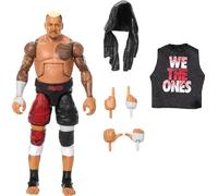 Mattel WWE Top Picks Elite Action Figure & Accessories Set, Solo Sikoa 15,2 cm da collezione con mani intercambiabili, anello ingranaggio e 25 punti di articolazione