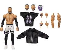 Mattel WWE Ultimate Edition Action Figure & Accessori, 15,2 cm Finn Balor Collectible Set, Teste e mani intercambiabili, 30 punti di articolazione