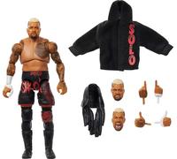 Mattel WWE Ultimate Edition Action Figure Solo Sikoa 15,2 cm – Teste/Mani interc., 30 punti