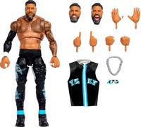Mattel Action Figure Jey USO – WWE Ultimate Edition #26 6" teste e mani intercambiabili, 30 punti