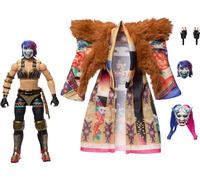 Mattel WWE Ultimate Edition Action Figure e accessori, set da collezione Asuka da 15,2 cm, teste e mani intercambiabili, equipaggiamento di ingresso e 30 punti di articolazione, HWP53