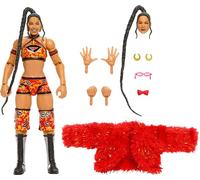 Mattel WWE Ultimate Edition - Bianca Belair, action figure articolata da collezione con costume d'ingresso e set di teste e mani intercambiabili incluse, giocattolo per bambini, 8+ anni, HVF84