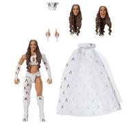 Mattel WWE Ultimate Edition - Chelsea Green, action figure collezionabile e accessori inclusi, 30 punti di articolazione con teste e mani intercambiabili, JHV99