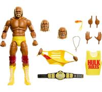 Mattel Action figure WWE Ultimate Edition Hulk Hogan, 30 punti, teste/mani intercambiabili, 8+JHV95