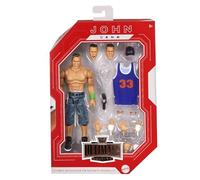 Mattel WWE Ultimate Edition - John Cena, action figure articolata alta 15+ cm e con 10 accessori inclusi, teste e mani intercambiabili, giocattolo per bambini, 8+ anni, JCX42