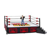 Mattel WWE Ultimate Edition WCW Monday Nitro Ring con Eric Bischoff Action Figure