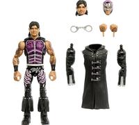 Mattel WWE Ultimative Edition Action Figure e accessori, 15,2 cm, set da collezione Dominik Mysterio, teste e mani intercambiabili, 30 punti di articolazione