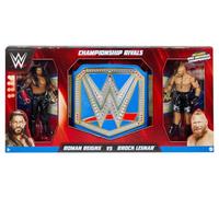 WWE Rivals UNIVERSAL TOY BELT + ROMAN REIGNS + BROCK LESNAR BASIC Action Figure