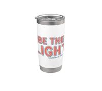 Matteo 5:14-16 Sii la luce Bicchiere termico in acciaio inox doppia parete