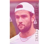 Matteo Berrettini Notebook: Great Notebook for School or as a Diary, Lined With 110 Pages. Notebook that can serve as a Planner, Journal, ... Drawings.( Matteo Berrettini Notebooks)