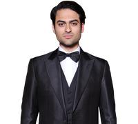 Matteo Bocelli (Bow Tie) Half Body Buddy Cutout