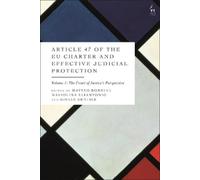 Matteo Bonelli Article 47 of the EU Charter and Effective Jud (Copertina rigida)