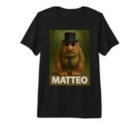 Matteo Brainrot Mateo Italiano Brainrot Meme Mateooo Matteooo Maglietta Premium