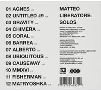MATTEO LIBERATORE Solos (CD)