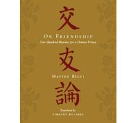 Matteo Ricci Ricci On Friendship (Copertina rigida)