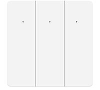 Matter Interruttore della Luce WiFi Smart Big Botton Interruttore Neutro Abilita App/Timer/Controllo Vocale, Matter Homekit Interruttore Luce (3 Gang)