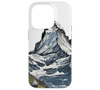 Matterhorn, montagna nelle Alpi svizzere Custodia per iPhone 14 Pro