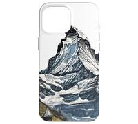 Matterhorn, montagna nelle Alpi svizzere Custodia per iPhone 16 Pro Max