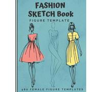Mattew Bowligner Fashion Sketch Book Figure Template (Tascabile)