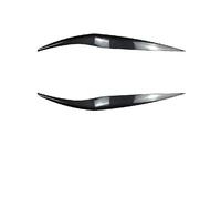 MATTFO Sopracciglio Faro Auto, per FO-rd Fiesta Sedan Mk7 2015-2017 Kit Corpo Vettura Tuning Adesivi for Auto Sopracciglia per fari automobilistici,B