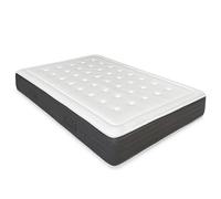mattfy Materasso viscoelastico Alma, solido e confortevole, antiacaro, antibatterico e ipoallergenico, schiuma a memoria, bianco, 150 x 180