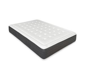 mattfy Materasso viscoelastico Alma, Stabile e Confortevole, antiacaro, Antibatterico e ipoallergenico, Memory Foam Poliuretano espanso, Bianco, 135x200