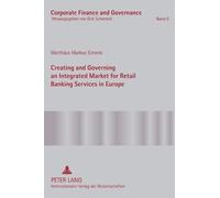 Matthäus Markus Creating and Governing an Integrated Market f (Copertina rigida)