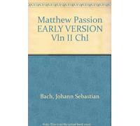 Matthaus-Passion - PART