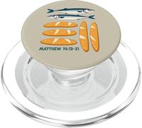 Matthew 14, Fish & Loaves Sermon on the Mount Faith Design PopSockets PopGrip per MagSafe