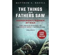 Matthew a Rozell Homefront/Women at War-Large Print Edition (Tascabile)