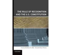 Matthew Adler The Rule of Recognition and the U.S. Constituti (Copertina rigida)