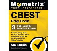 Matthew Bowling CBEST Prep Book - 3 Full-Length Practice Exams, Secr (Tascabile)